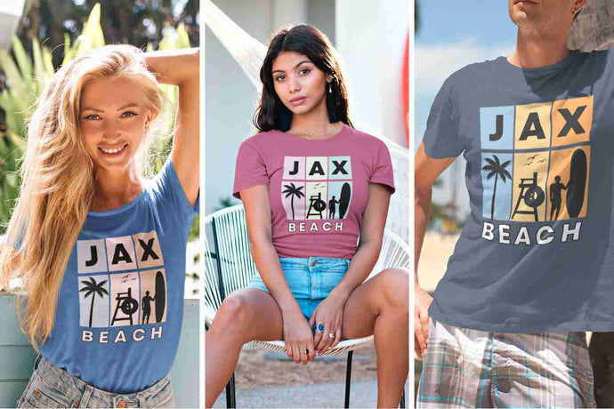 Sandy Toes and Sunshine: Jacksonville Beach and the Must-Have JAX BEACH T-Shirt and Hoodie
