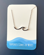 Load image into Gallery viewer, Happiness Comes In Waves Necklace
