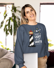 Load image into Gallery viewer, Light on for Santa - Sweatshirt
