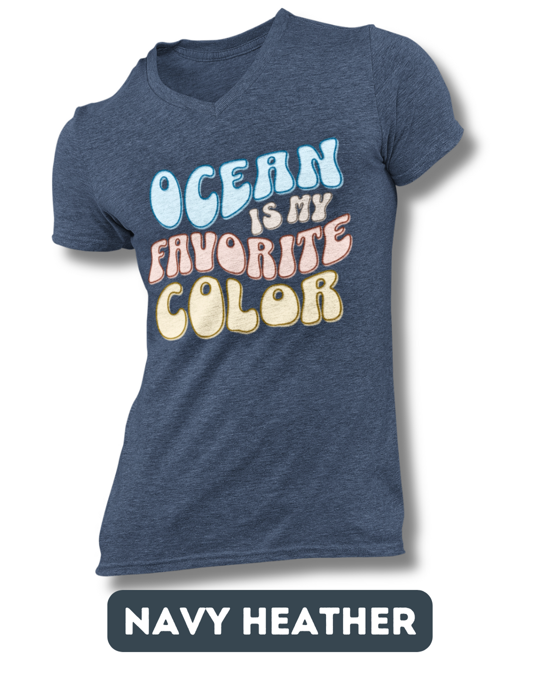 Ocean is my Favorite Color V-neck