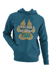 Load image into Gallery viewer, On Sunday We Wear TEAL Hoodie
