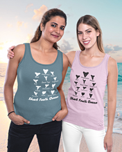 Load image into Gallery viewer, Shark Tooth Queen TANK TOPS
