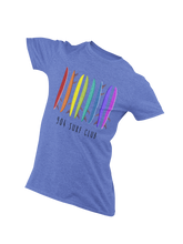 Load image into Gallery viewer, Surf the Rainbow - Short Sleeve - Youth
