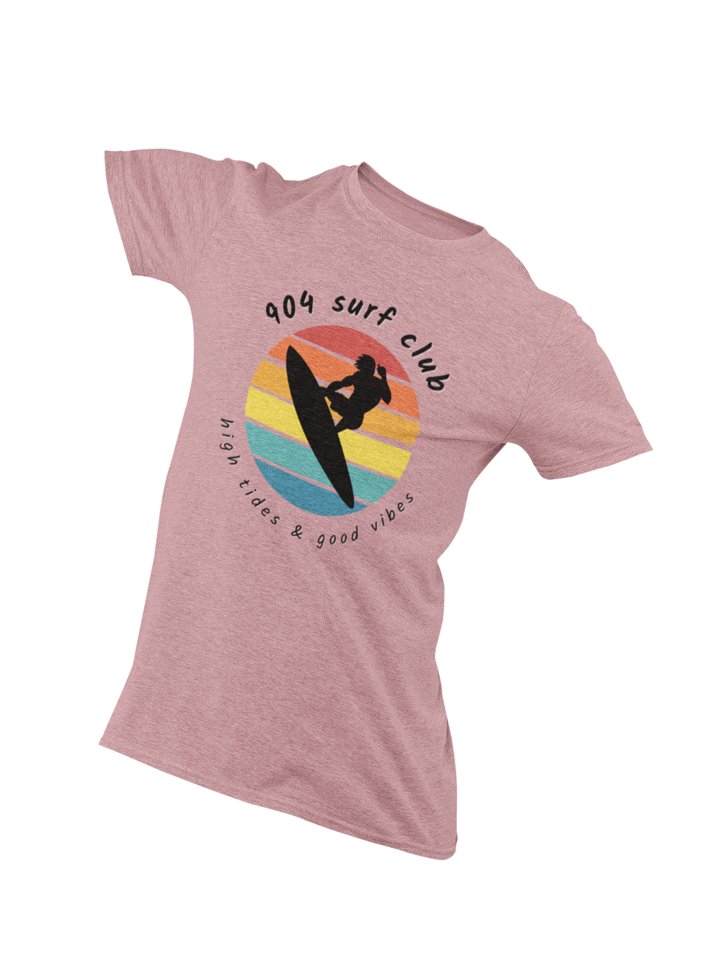 Sunset Surfer Silhouette - Short Sleeve - Youth